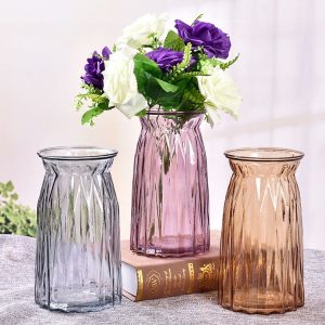 Machine-Made Glass Vases