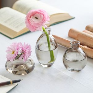 3-Piece Glass Vase Set