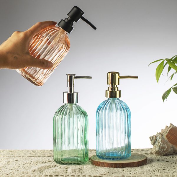 450ml Glass Soap Dispenser