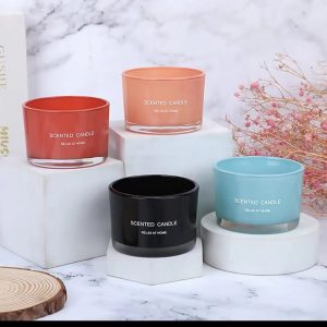 Glass Candle Vessels